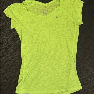 Nike Women's Bright Green Short Sleeve Tee